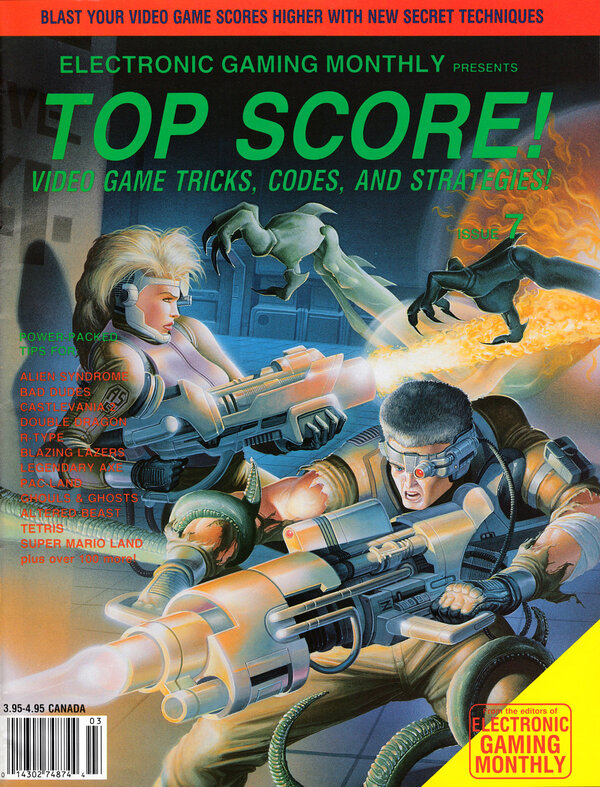 Electronic Gaming Monthly Issue 7 (February 1990) cover